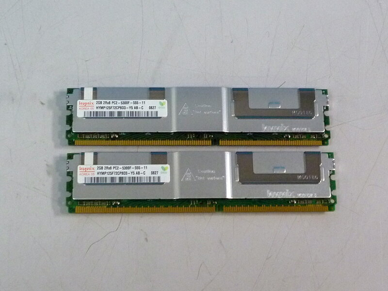 PGBRU4CG ٻ 2GB PC2-5300F DDR2 ECC FB-DIMM 2祻å 4GB CA06718-J220š