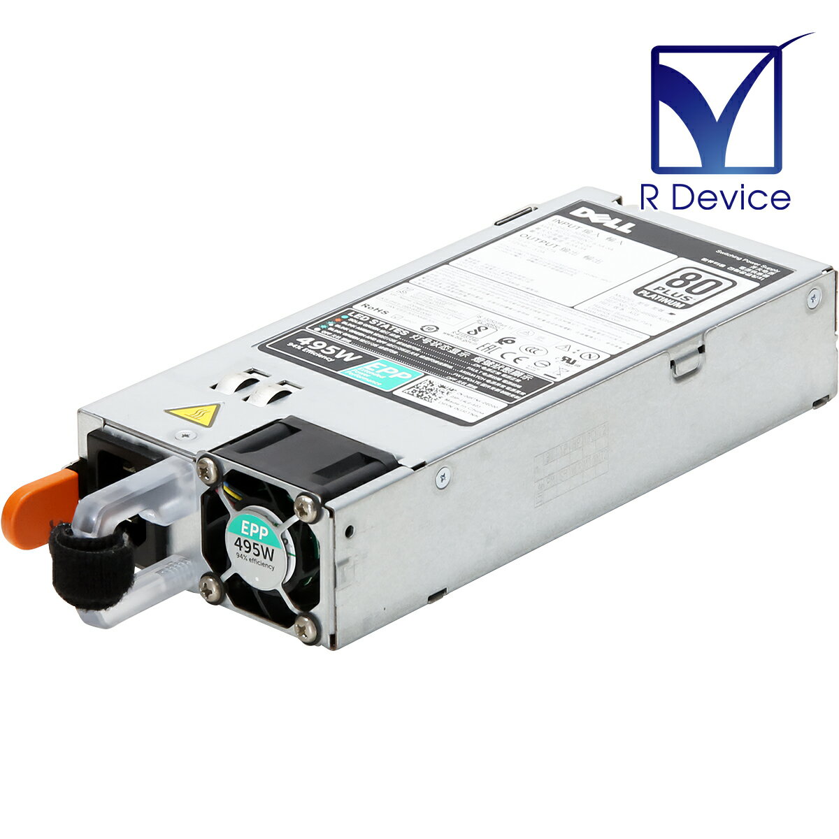 0GRTNK Dell PowerEdge T340 等用 冗長電源ユニット Delta Electronics DPS-495BB 495W【中古電源ユニ..