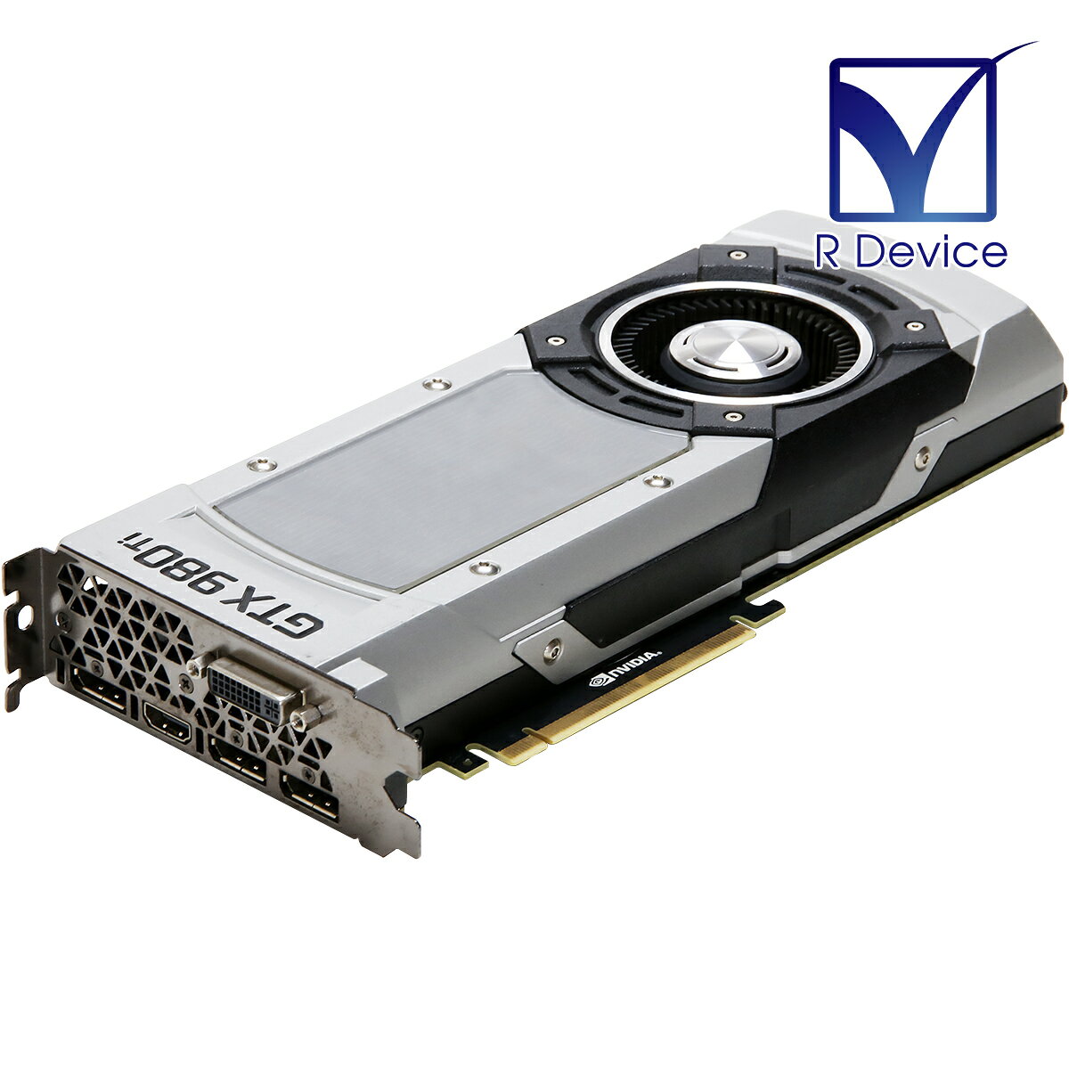 Dell GeForce GTX 980 Ti 6GB Dual-Link DVI-I/DisplayPort *3/HDMI PCI Express 3.0 x16 0DVY0K【中古グラフィック…