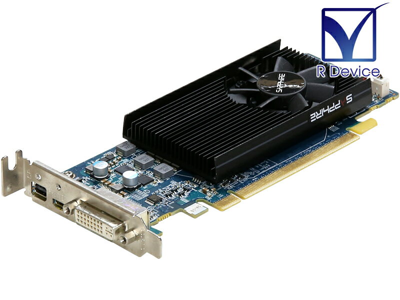 SAPPHIRE Technology Radeon HD 7750 1024MB micro HDMI/mini DisplayPort/Dual-Link DVI-I PCI Express 3.0 x16 Low-Profile 11202-10【中古ビデオカード】