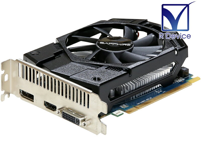 SAPPHIRE Technology Radeon R7 250X 1024MB DisplayPort/HDMI/Dual-Link DVI-I PCI Express 3.0 x16 11229-00【中古グラフィックボード】