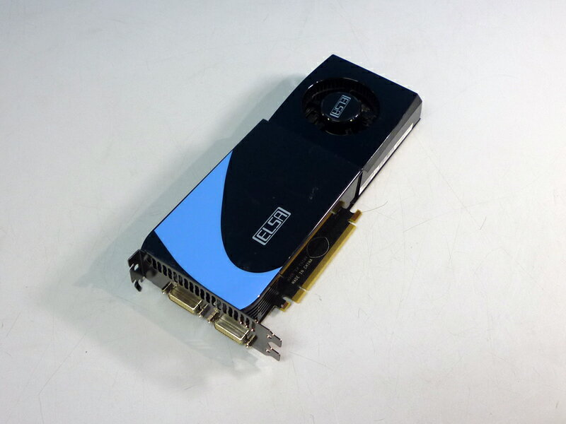 ELSA GLADIAC GeForce GTX 285 V2 1GB GDDR3 PCI Express対応 DVI-Ix2 GD285-1GEBX2【中古】