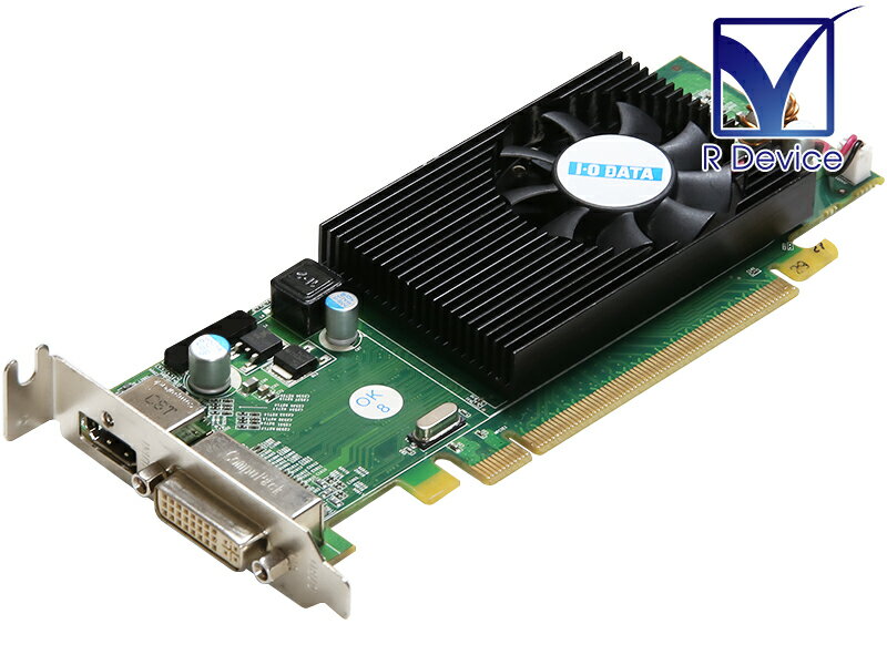 I-O DATA DEVICE Radeon HD 5450 512MB HDMI/Dual-Link DVI-I PCI Express 2.0 x16 Low-Profile GA-RH5450【中古ビデオカード】