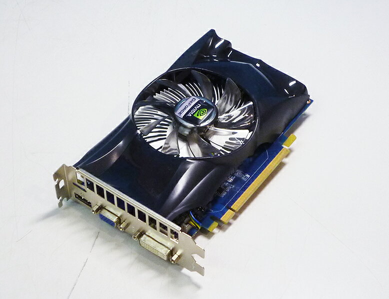 玄人志向 GeForce GTX 550 Ti 1GB DVI/VGA/HDMI PCI-Express 2.0 x16 GF-GTX550Ti-E1GHD【中古】