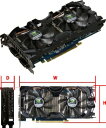 玄人志向 Geforce GTX 560Ti 1GB DDR5 GF-GTX560Ti-E1GHW 【中古】