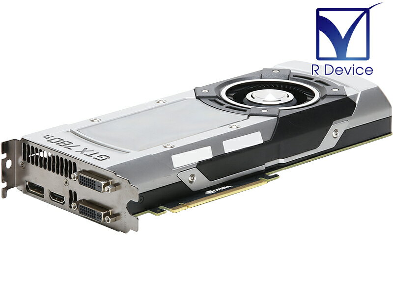 玄人志向 GeForce GTX 780 Ti 3072MB DVI-I/DVI-D/HDMI/DisplayPort PCI Express 3.0 x16 GF-GTX780Ti-E3GHD【中古ビデオカード】