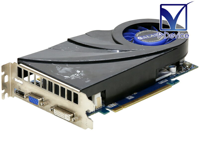 Galaxy Microsystems GeForce 9800 GT 512MB HDMI/D-Sub 15-Pin/Dual-Link DVI-I PCI Express 2.0 x16 GF P98GT/512D3/LOW POWER【中古ビデオカード】