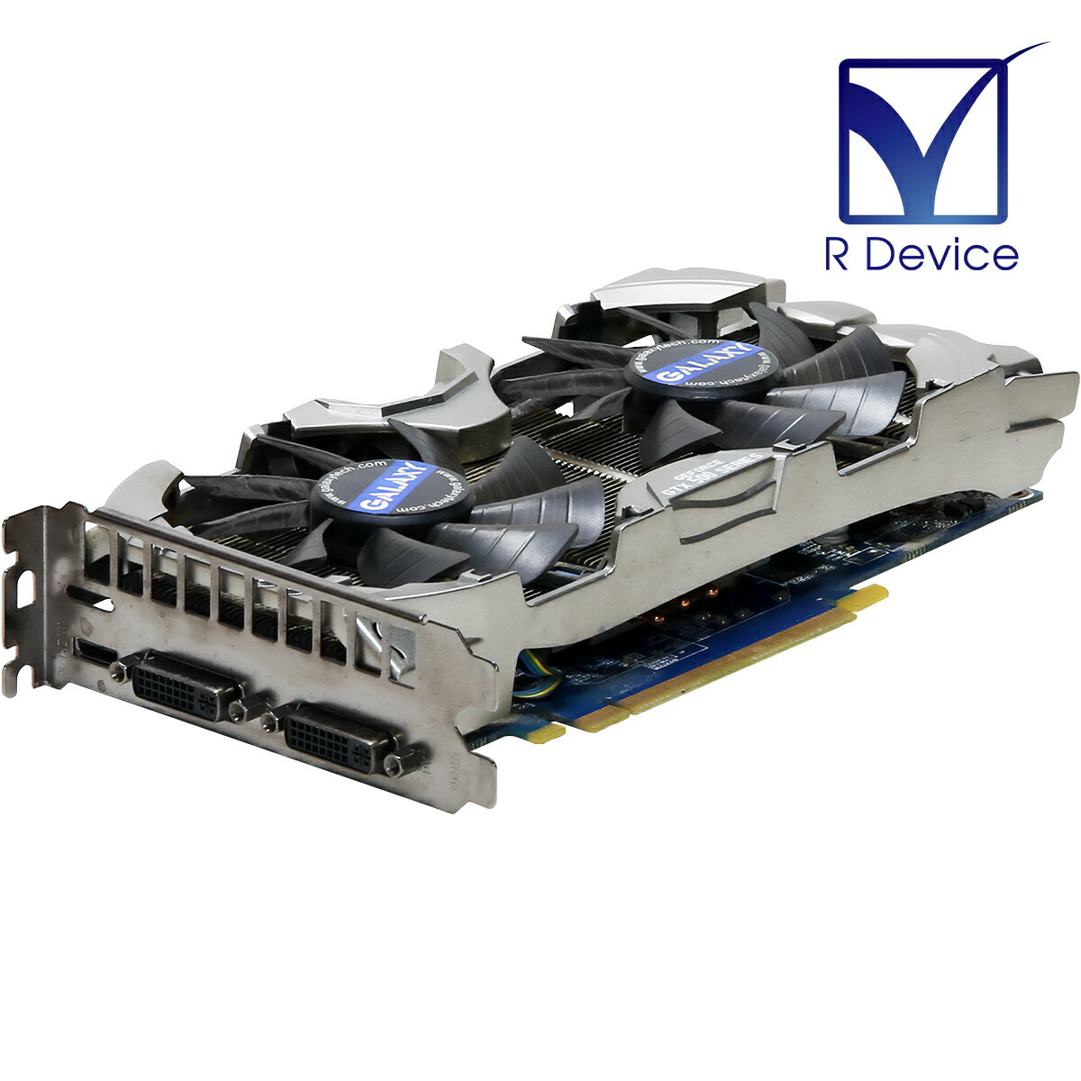 Galaxy Microsystems GeForce GTX 560 Ti 1.0GB Dual-Link DVI-I *2/mini-HDMI PCI Express 2.0 x16 GF PGTX560Ti-OC/1GD5 SHURIKEN【中古グラフィックボード】