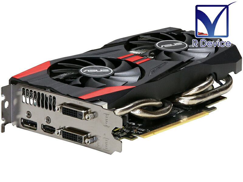 ASUSTek Computer GeForce GTX 760 2048MB DisplayPort/HDMI/DVI-I/DVI-D PCI Express 3.0 x16 GTX760-DC2OC-2GD5【中古ビデオカード】