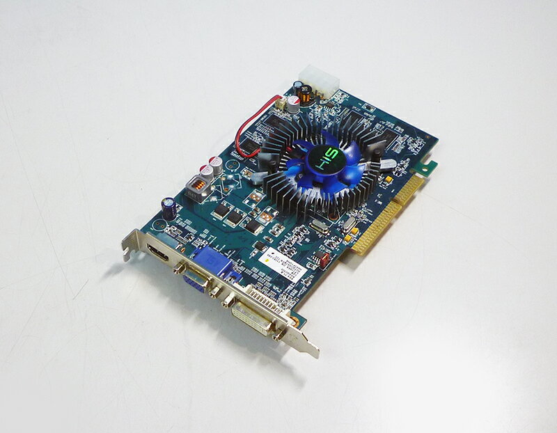 HIS Radeon HD4650 1GB VGA/DVI/HDMI AGP 8x/4x RK4G0300【中古グラフィックボード】