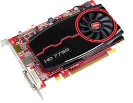 玄人志向 RADEON HD7750 1GB DDR5 PCI-E RH7750-E1GHD【中古】