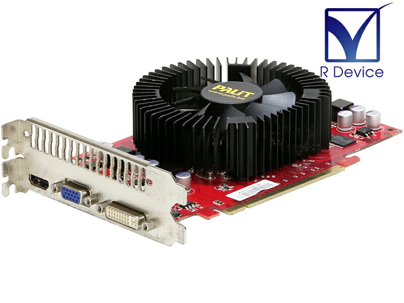 Palit Microsystems GeForce 9800 GT 512MB HDMI/D-Sub 15-Pin/Dual-Link DVI-I PCI Express 2.0 x16 NE39800TFHD52-PM8D92【中古ビデオカード】