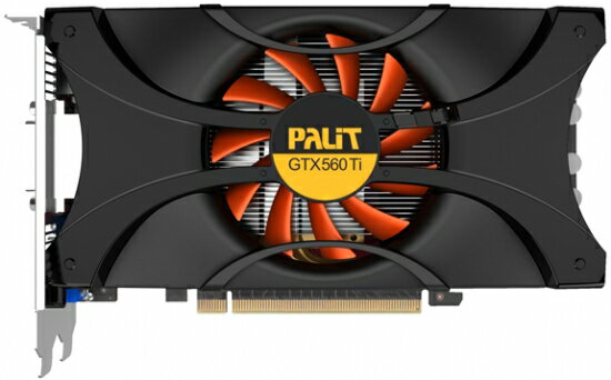 Palit GeForce GTX 560 Ti 1024MB GDDR5 NE5X56T01102-1140F 【中古】