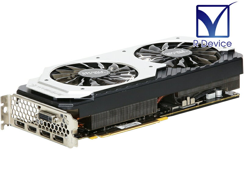 Palit Microsystems GeForce GTX 980 Ti 6.0GB Dual-Link DVI-I/HDMI/DisplayPort *3 PCI Express 3.0 x16 NE5X98T015JB-2000J【中古ビデオカード】