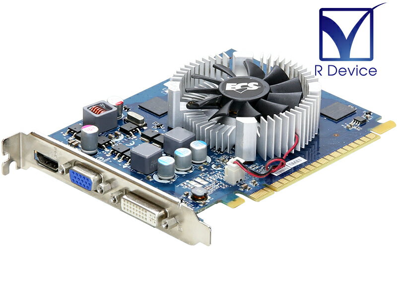 Elitegroup Computer Systems GeForce GT 440 512MB HDMI/D-Sub 15-Pin/Dual-Link DVI-I PCI Express 2.0 x16 NGT440-512QI-F【中古ビデオカード】