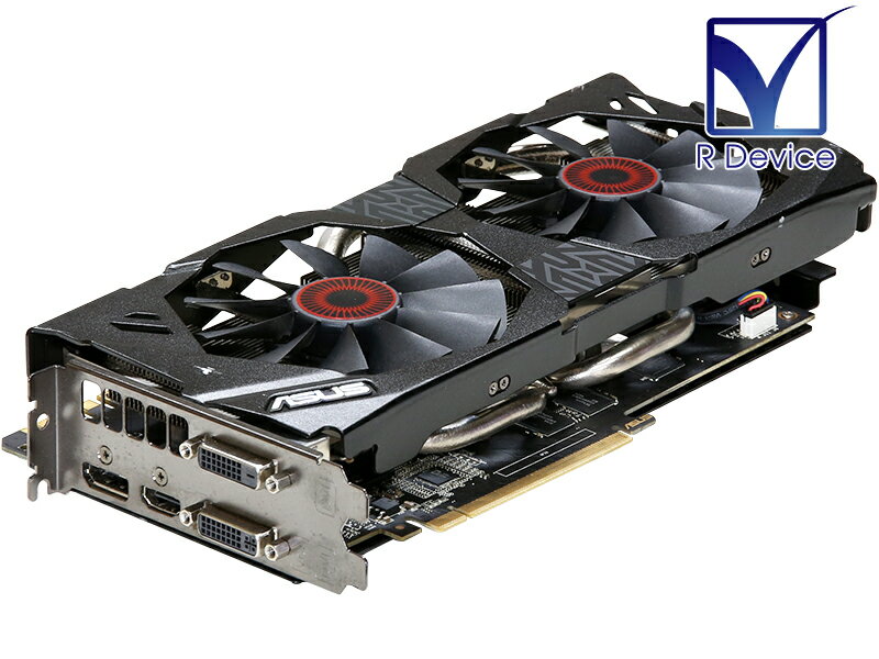 ASUSTeK Computer GeForce GTX 970 4GB DisplayPort/HDMI/DVI-D/DVI-I PCI Express 3.0 x16 STRIX-GTX970-DC2OC-4GD5【中古ビデオカード】