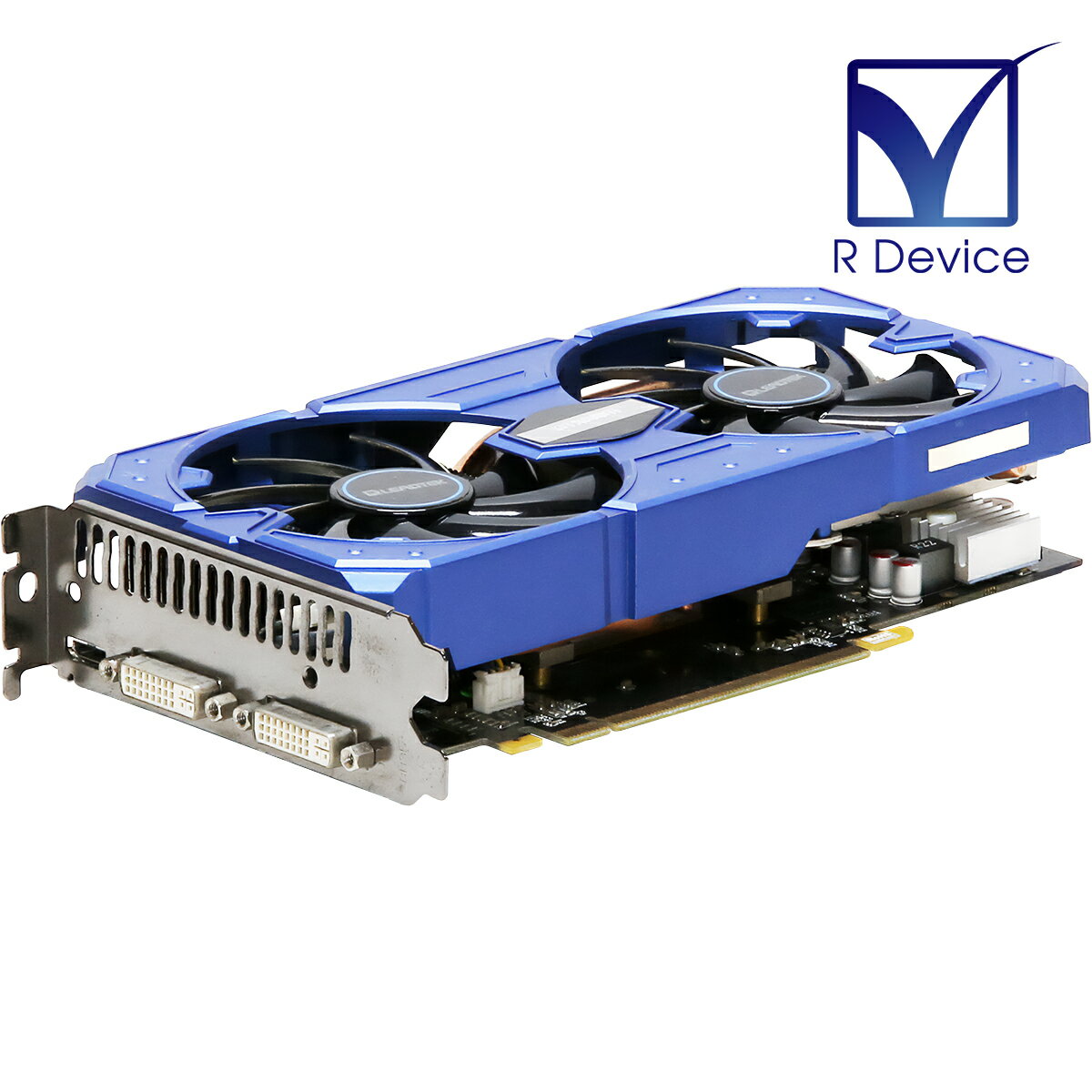 Leadtek Research GeForce GTX 560 Ti 1.0GB Dual-Link DVI-I *2/mini-HDMI PCI Express 2.0 x16 WinFast GTX 560 Ti Hurricane【中古グラフィックボード】
