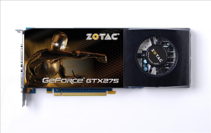 ZOTAC GeForce GTX275 896MB 448BIT DDR3 ZT-275E3KB-FSP【中古】