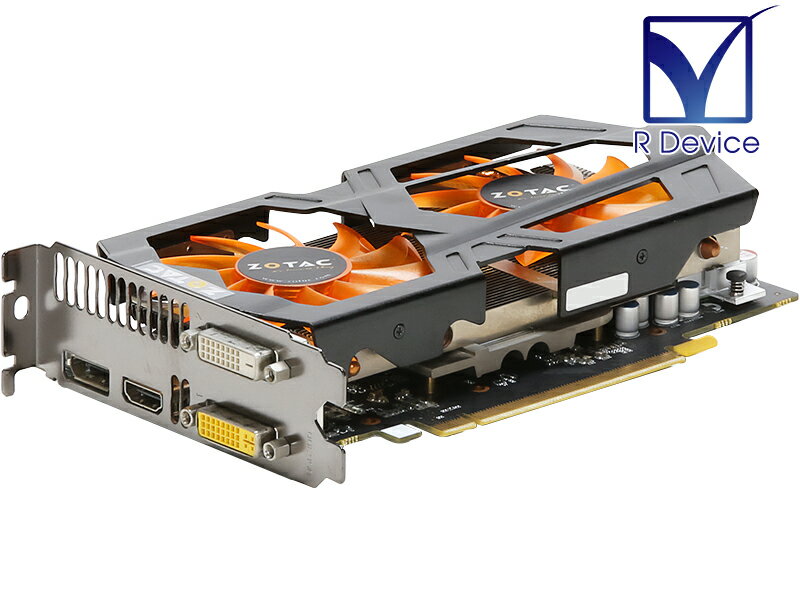 ZOTAC Technology GeForce GTX 660 2048MB DVI-D/DVI-I/DisplayPort/HDMI PCI Express 3.0 x16 ZT-60901-10M【中古ビデオカード】