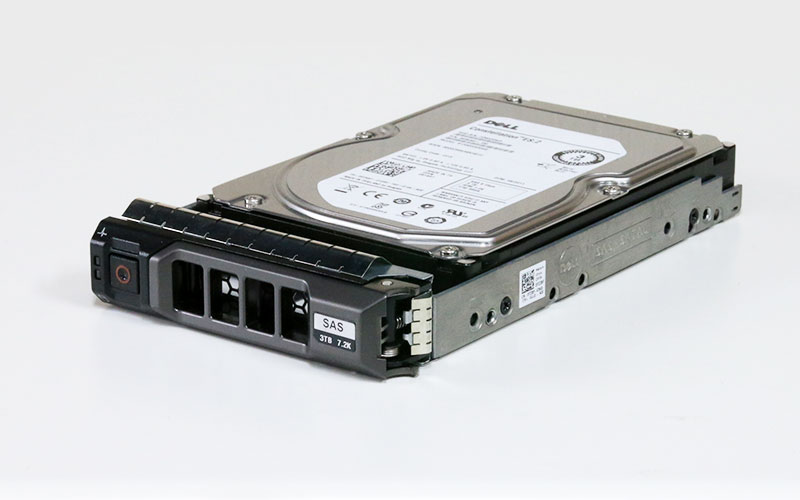 091K8T DELL 3TB 3.5インチ/SAS/7200rpm Seagate Constellation ES.2 ST33000650SS マウンタ付き【中古】