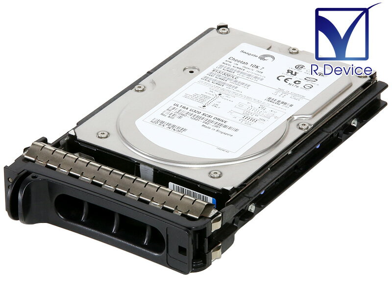 0FC960 Dell 73GB 3.5インチ/Ultra 320 SCSI SCA 80-Pin/10000rpm Seagate Technology Cheetah 10K.7 ST373207LC【中古ハードディスク】
