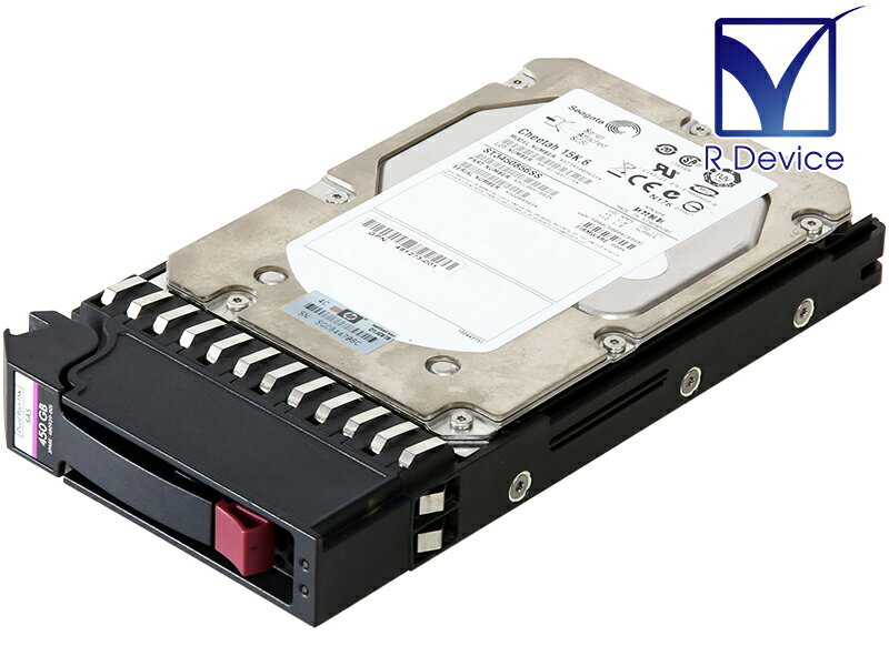 481273-001 Hewlett-Packard Company 450GB 3.5/Serial Attached SCSI/15000rpm Seagate Technology Cheetah 15K.6 ST3450856SS ޥ°ťϡɥǥ