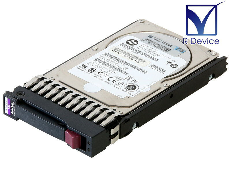 599476-003 Hewlett-Packard 600GB 2.5インチ/Serial Attached SCSI/10000rpm 東芝 MBF2600RC マウンタ付属【中古ハードディスク】