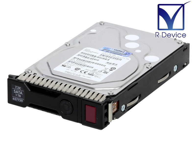 739333-001 HPE 1TB 3.5インチ/Serial ATA-600/7200rpm 東芝デバイス&ストレージ MG03ACA100 マウンタ付き【中古ハードディスク】