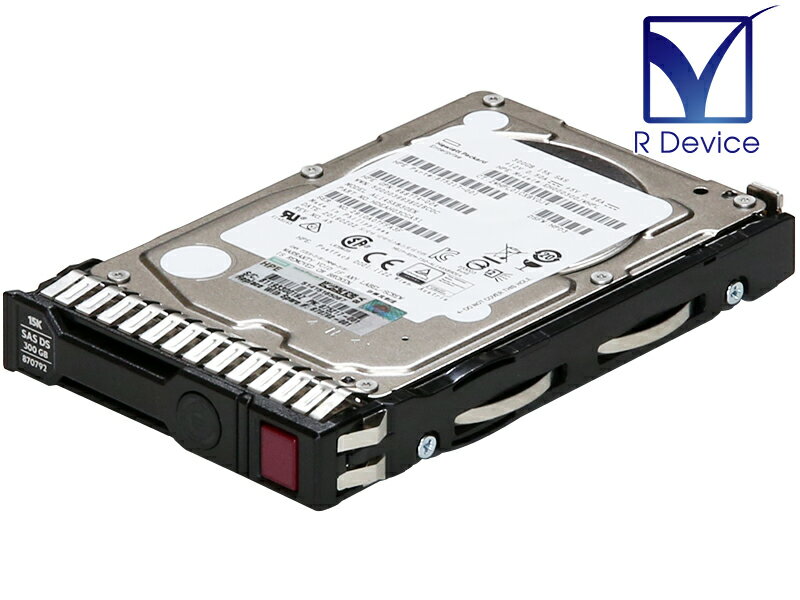 875217-001 Hewlett Packard Enterprise 300GB 2.5インチ/Serial Attached SCSI/15000rpm 東芝 AL14SXB30EN【中古ハードディスク】