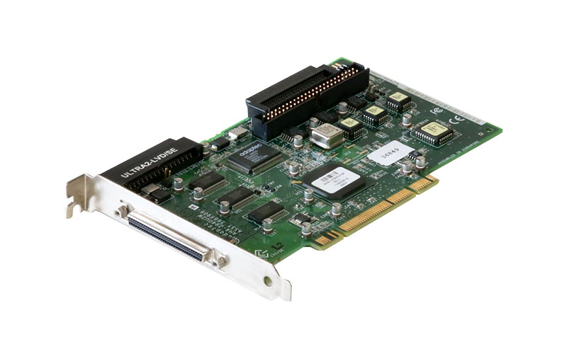 036849 DELL Ultra2 SCSI ホストバスアダプタ PCI Adaptec AHA-2940U2W/DELL【中古】