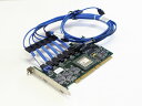 0WC192 DELL 6ポート SATA RAIDコントローラー PCI 64bit/66MHz Adaptec AAR-2610SA/64MB/DELL4【中古】