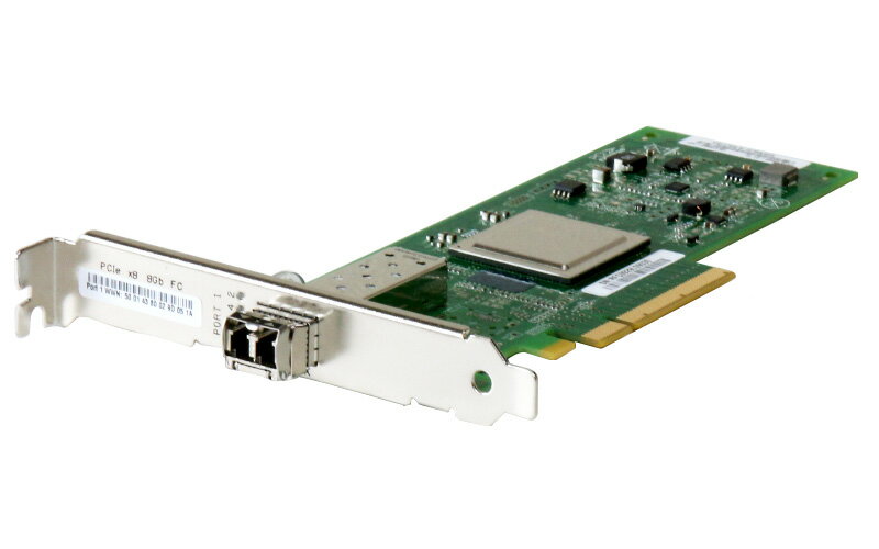 489190-001 HP 8Gb FCホストバスアダプタ PCI Express x8 QLogic QLE2560-HP【中古】