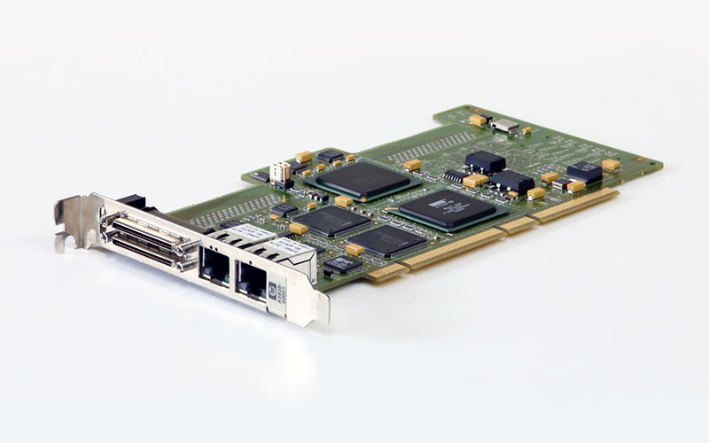 A5838-60001 HP 2ポートLAN/2ポート Ultra2 LVD/SE SCSIホストバスアダプタ 64bit PCIバス対応【中古】