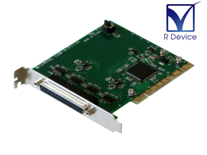 COM-4(PCI)H CONTEC シリアル通信 PCI ボード RS-232C 4ch【中古】