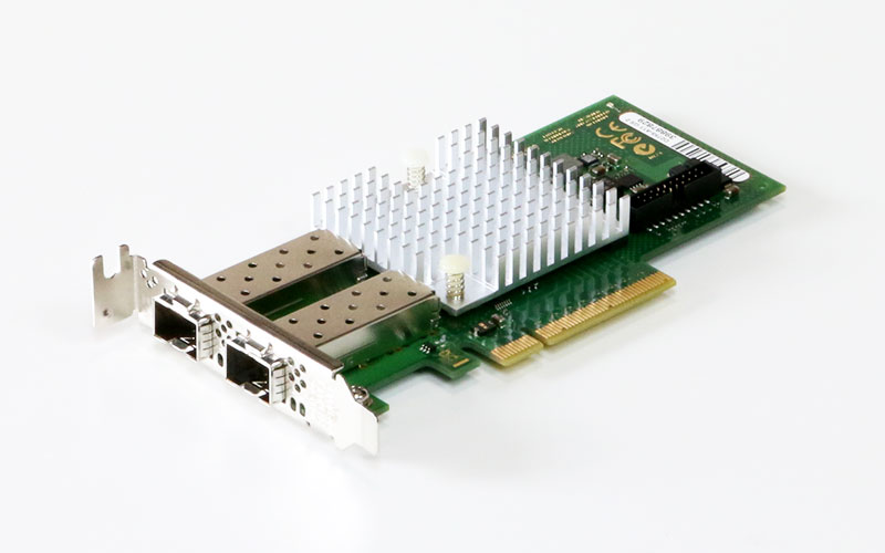 D2755-A11 富士通 デュアルポート SFP 10Gbps LANカード PCI Express 2.0 x8 LowProfile【中古】