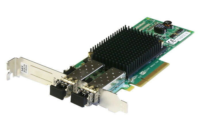 N8190-154 NEC 8Gb/s FibreChannel ホストバスアダプタ 2ch PCI Express 2.0 x8 Emulex LPe12002FC【中古】