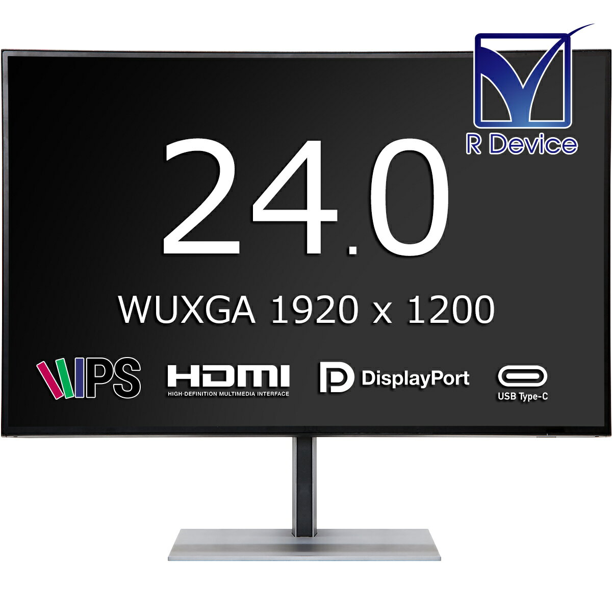 HP Z24u G3 24インチ 1920x1200 DisplayPort/HDMI/USB Type-C プロフェッショナル 液晶モニター 1C4Z6AA#ABJ HSD-0077-W【中古ディスプレイ】