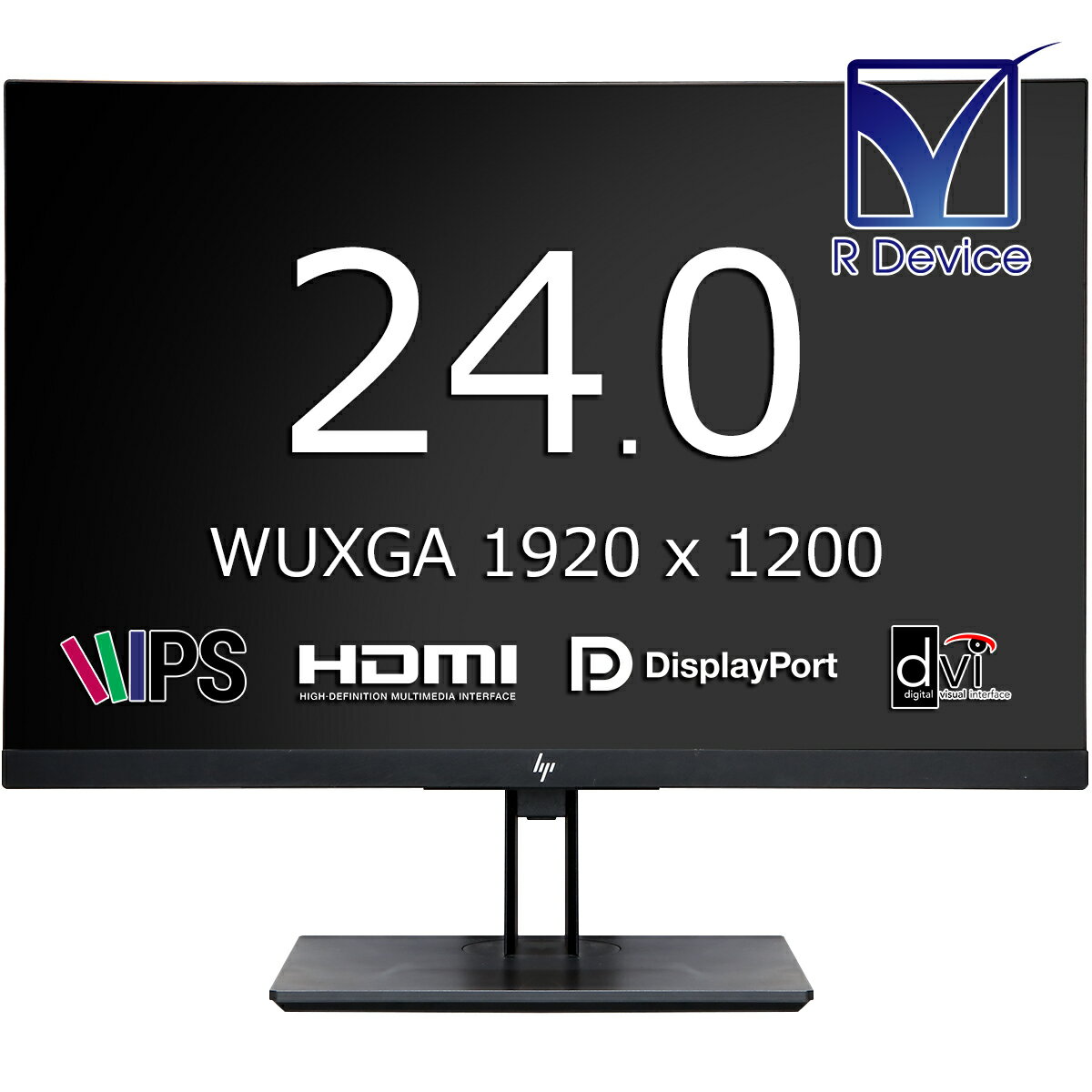 HP Z24n G2 24インチ 1920x1200 DisplayPort/HDMI/DVI-D プロフェッショナル 液晶モニター HSTND-9681-L【中古ディスプレイ】