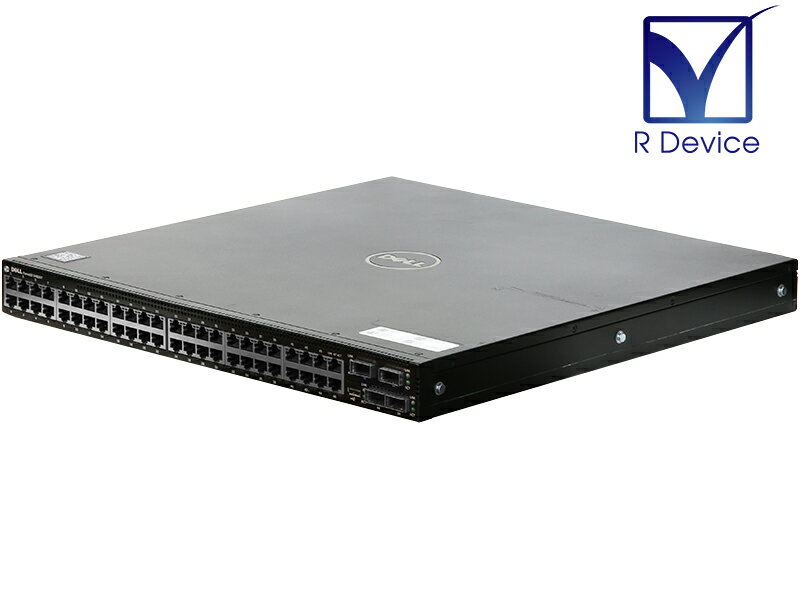 0VNNDJ Dell Force10 S4820T 10GbE 48/40GbE QSFP 4 Rev 1.0/Networking OS 9.11/電源ユニット 2 初期化済【中古】