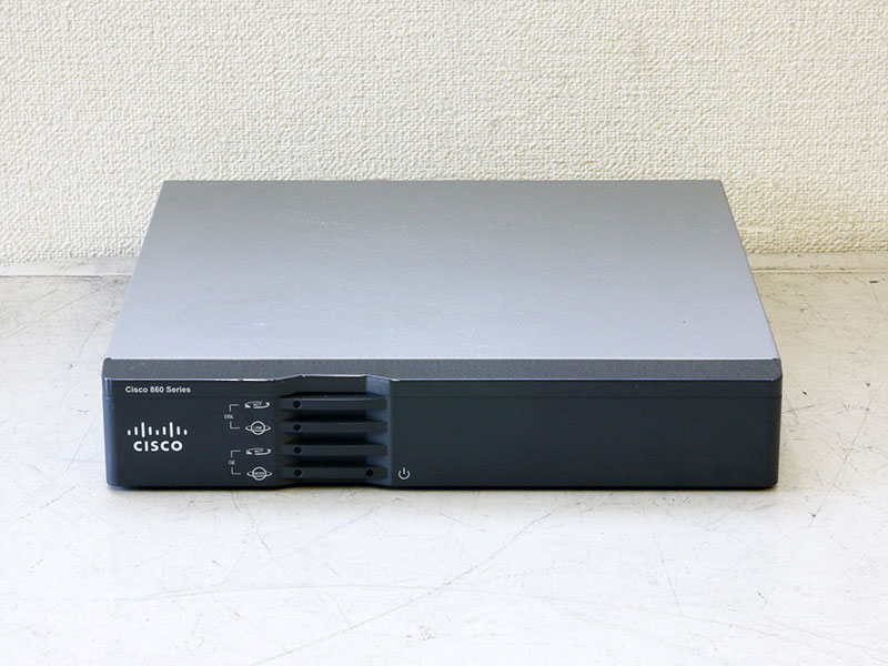 Cisco 867VAE-K9 V02 Cisco Systems サービス統合型ルータ ACアダプタ欠品/初期化済み【中古】