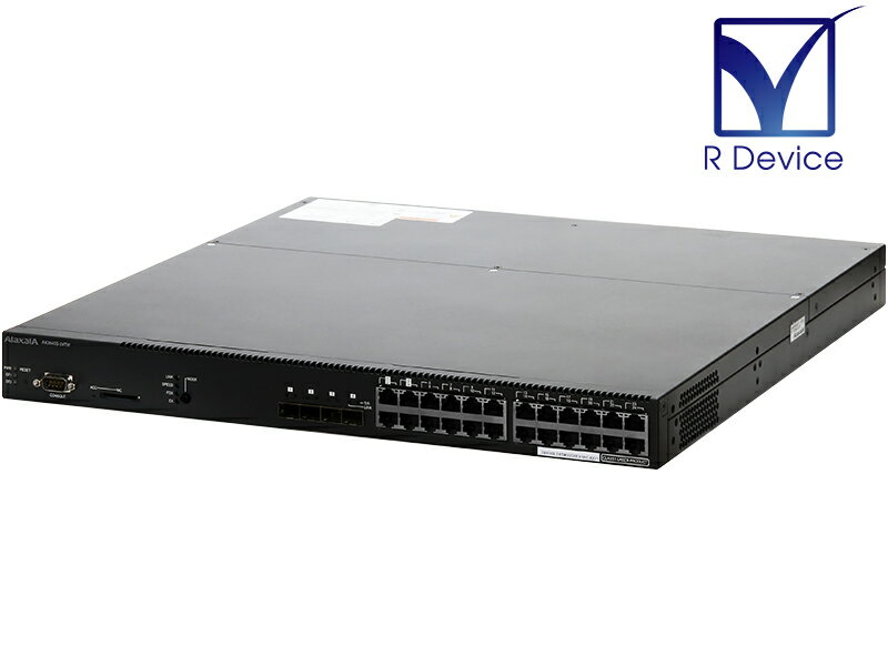 AX-3640-24TW-L ALAXALA Networks Corporation AX3640S-24TW/S-L3L Ver. 11.14.L/AX-F2430-PSA01 2 初期化済【中古】