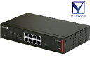 BS-GS2008P BUFFALO Business Switch 8ポート PoE スマートスイッチ ファンレス筐体 Version 1.0.11.01 初期化済【中古】