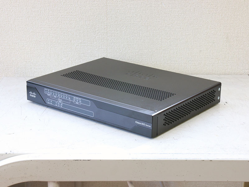 C891FJ-K9 V01 Cisco Systems 1000BASE-T x8ポート ACアダプタ付属/初期化済み【中古】