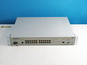 Allied Telesis CentreCOM 3726 10BASE-T インテリジェント・スイッチ 3701F/SC ラックマウントキット付き【中古】