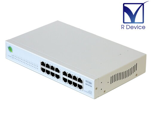 CG-SW16TXR Corega 100BASE-TX/10BASE-T 16ポート搭載 電源内蔵型 スイッチングハブ【中古】 CG-SW16TXR Corega 100BASE-TX/10BASE-T 16ポート搭載 電源内蔵型 スイッチングハブ【中古】