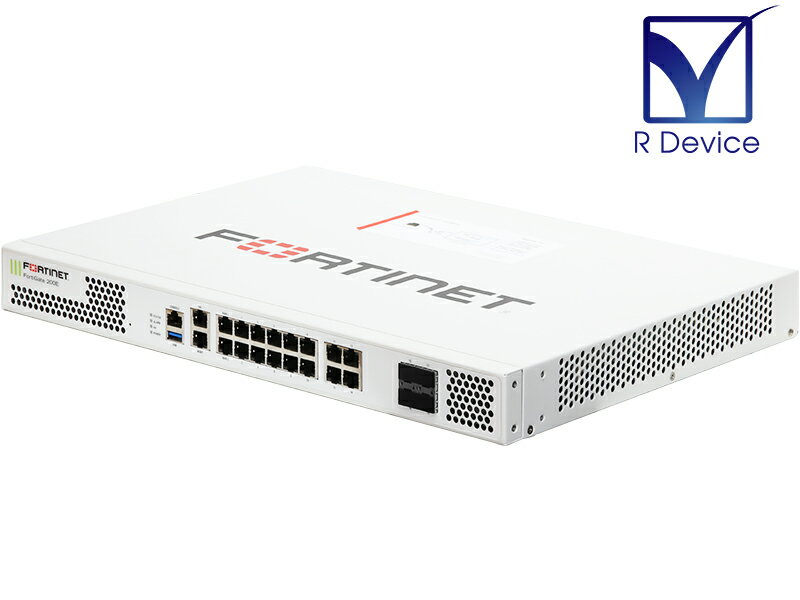 FortiGate 200E Fortinet 次世代ファイアウォール v6.4.14,build2093,230622 GA.M 初期化済【中古】