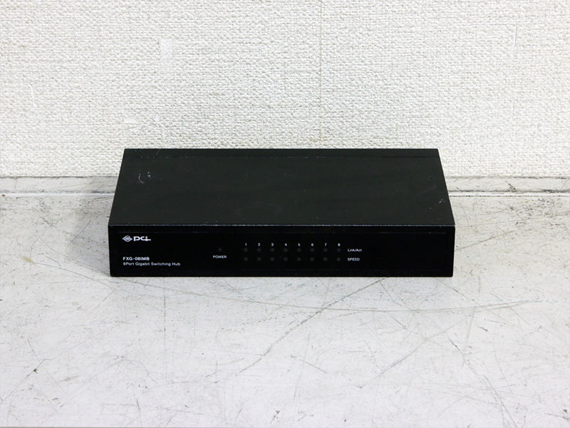 FXG-081MB PLANEX COMMUNICATIONS ギガビットスイッチングハブ8ポート【中古】
