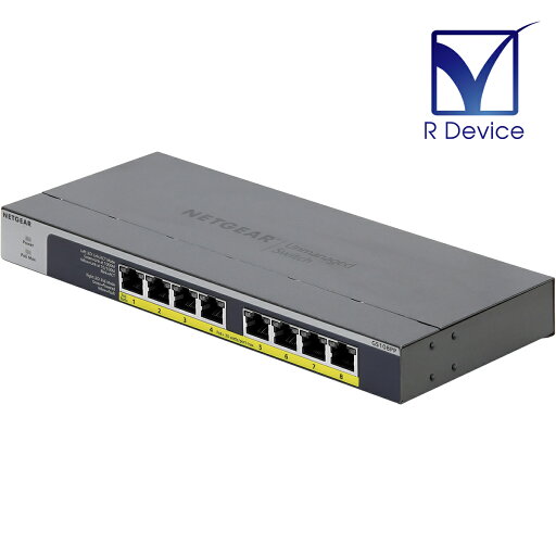 GS108PP Netgear ギガビット 8ポート 法人向 アンマネージスイッチ【中古】 GS108PP Netgear ギガビット 8ポート 法人向 アンマネージスイッチ【中古】
