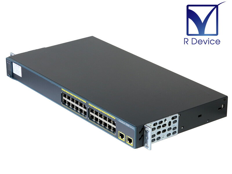 Catalyst 2960 Series WS-C2960-24TT-L V05 Cisco Systems ver 12.2(46)SE【中古】