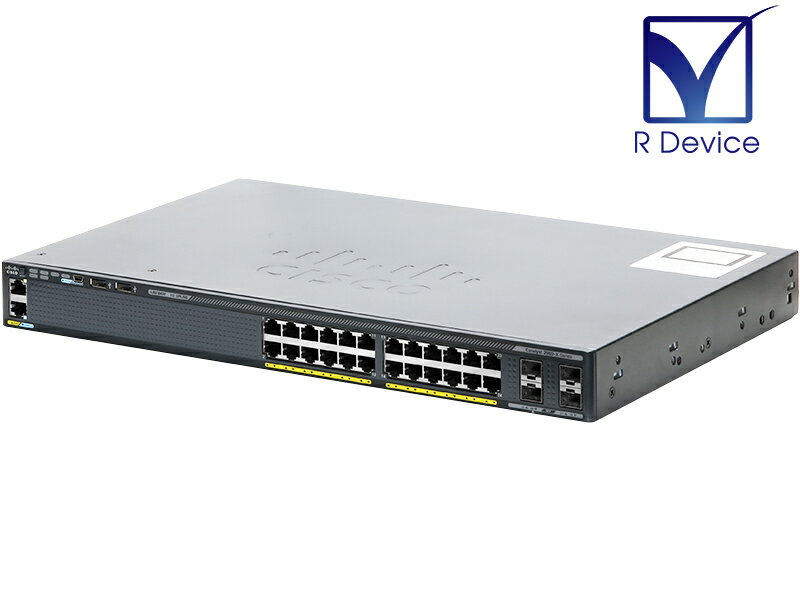 WS-C2960X-24TS-L V03 Cisco Systems Catalyst 2960-X ӥå ͥåȥå 1000BASE-T *24/SFP *4/Version 15.2(2)E5 ѡš